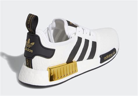 adidas nmd schwarz gold|adidas nmd white with gold.